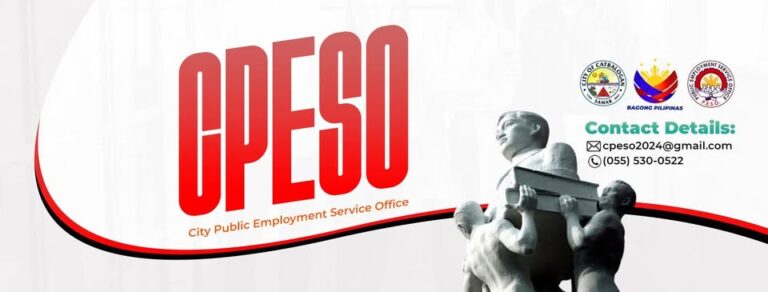 PESO Catbalogan City cover photo